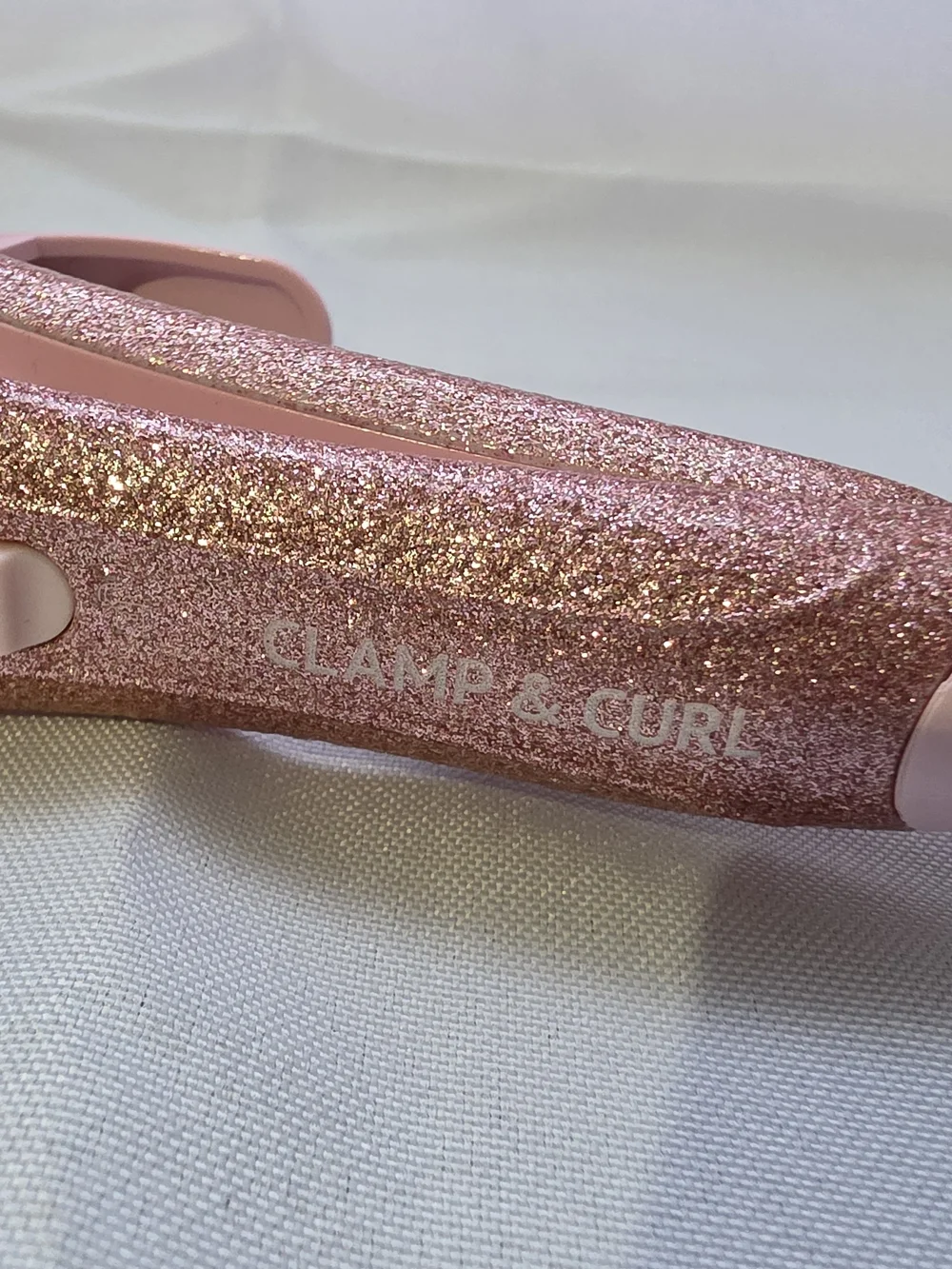 The Beachwaver Co. Clamp & Curl 2-in-1 Styling Iron - Pink Glitter ✨